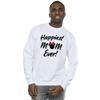 Disney Mens Minnie Mouse Happiest Mom Ever Sweatshirt
