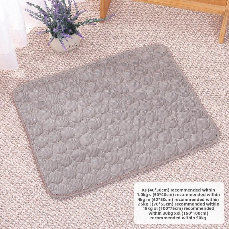 

Summer Pet Sofa MATS, Floor MATS, Dog Ice MATS, Spring and Summer Cat Cool MATS, Ice Silk MATS, Cooling Sleep MATS XS коричневый