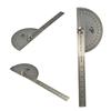 100Mm Stainless 0-180 Degree Steel Protractor Angle Finder Arm Rule Measure Tool