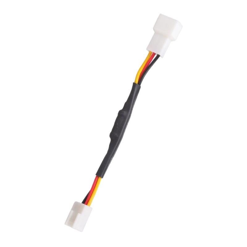 Quiet Mode Cable Adapters Speed Reduction Solution Quiet Adapters Reduce & Noise Rank Upgrades for PC Case Fan