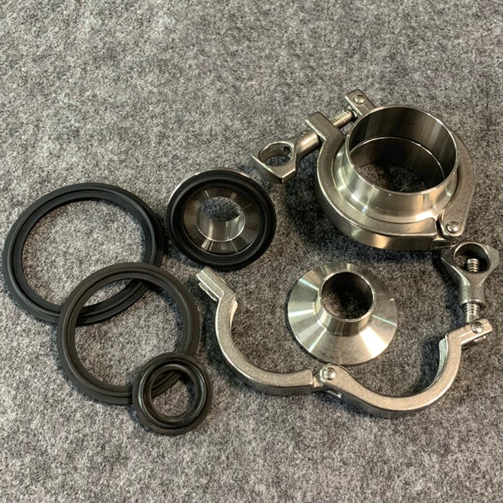 DN10-DN200 DIN Standard 3/4" 1.5" 2" -8" Tri Clamp EPDM Sanitary Seal Gasket Strip Homebrew
