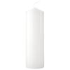 Odorless Multi-Color Extra Thick Festival and Emergency Candles: 24-Hour Lighting Backup in Red, White, Purple, Black.