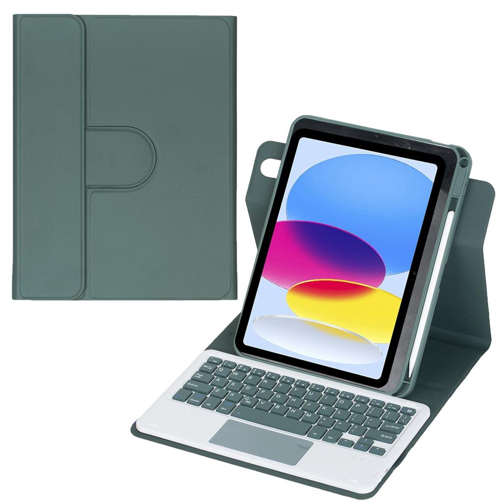 iPad 11 A16 Tablet 360° Rotating Protective Case with Magic Keyboard and Gradient Backlit Keyboard