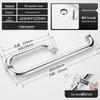 Stainless Steel Bathroom Grab Bar & Shower Handle