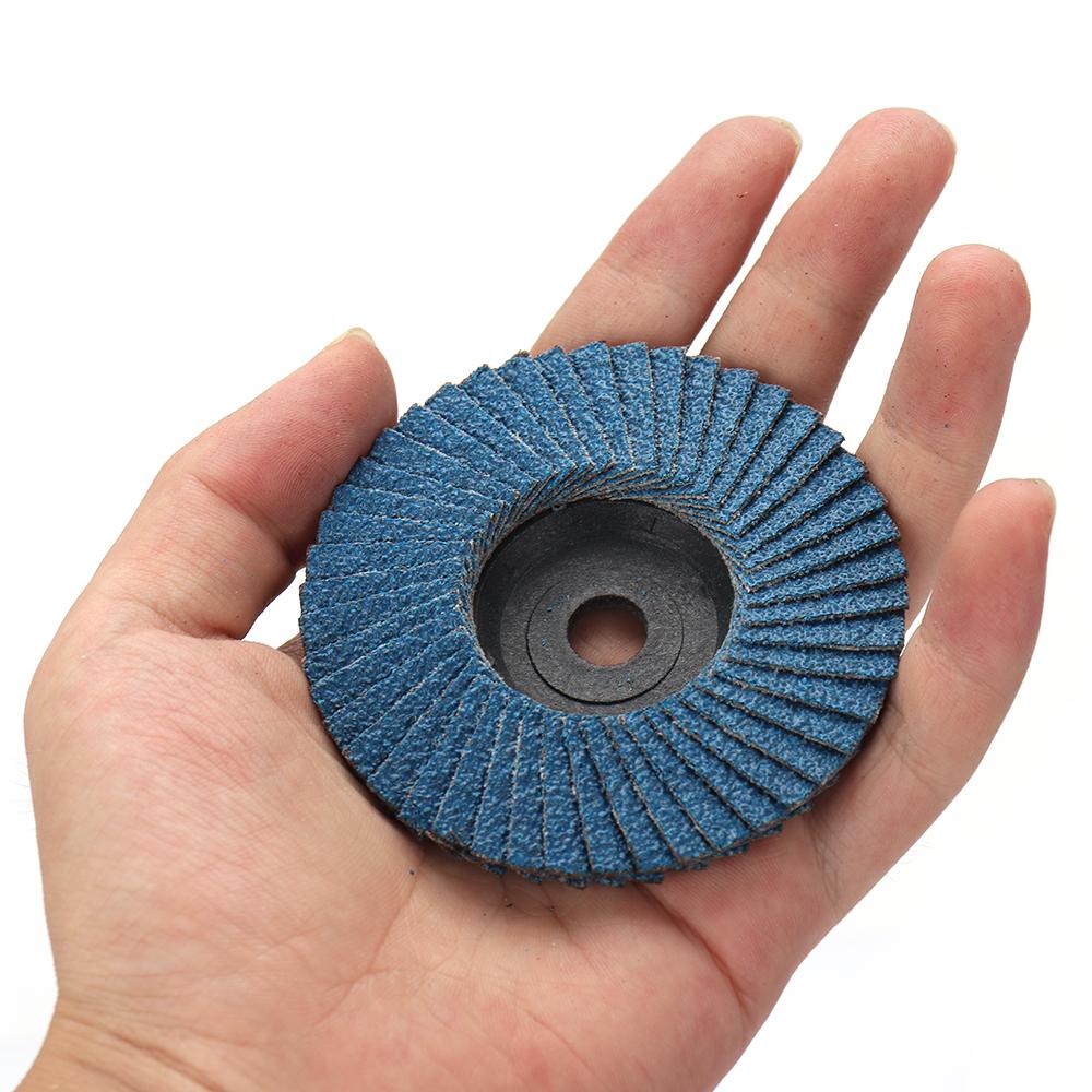 10pcs75mm Flat Flap Sanding Disc mini Grinding Wheel Rotating Abrasive Polishing Disc For Angle Grinder Metal Wood Grinding