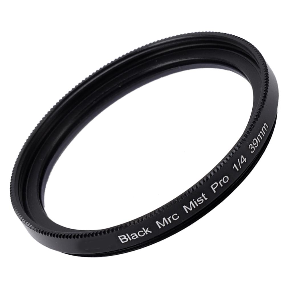 Black Soft Filter 1 4 Portrait Hazy Waterproof Oil Resistant Camera Lens Filter for Video Scenery 39MM