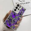 Fashion Cartoon Graffiti Phone Case For Samsung Galaxy S25 Edge S24 S23 S22 S21 S20 Ultra Funda Silicone Silver Cover