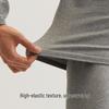 Men's Pure Cotton Autumn Thermal Underwear Set - Sweater and Pants for Youth