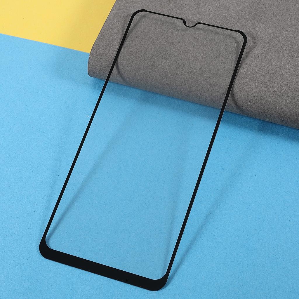 Full Screen Full Glue Solid Defense Silk Printing 9D Anti-explosion HD Clear Tempered Glass Film for Oppo A55 5G