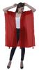 Moomaya Womens Georgette Shrug Open Front Long Sheer Coverup w  Tassels