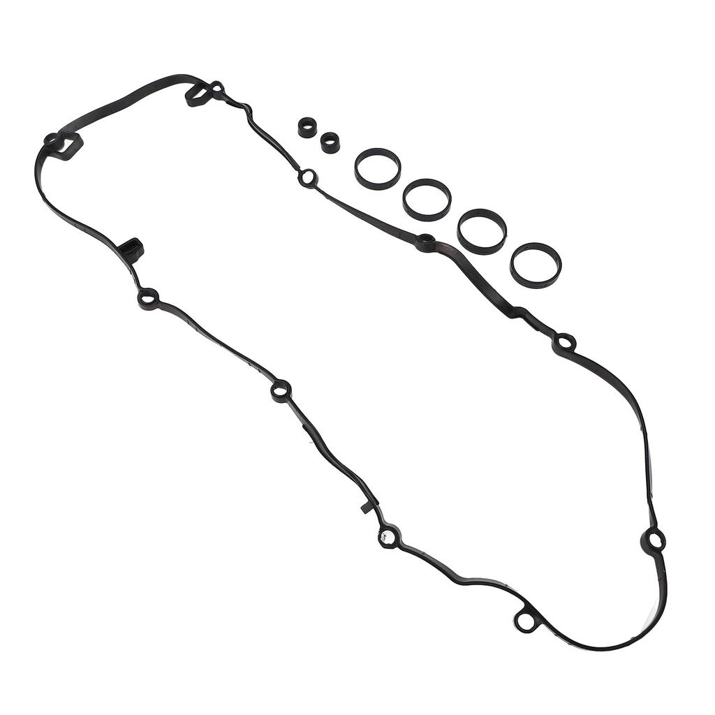 Valve Cover Gasket Set 11127567877 Rubber Engine Valve Cover Gasket Replacement for Citroen C3 Picasso C4 Grand Picasso