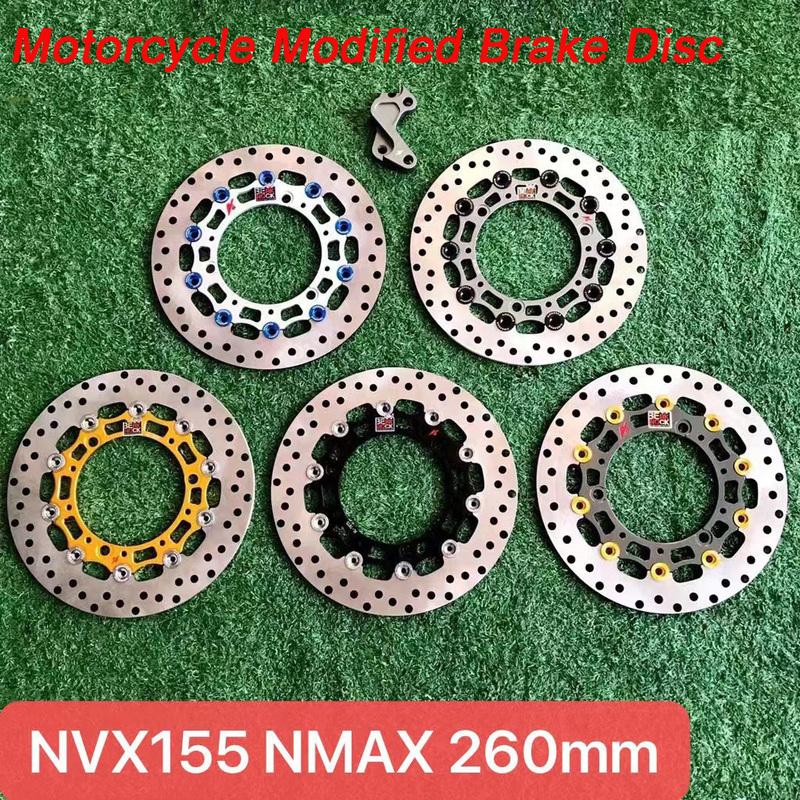Motorcycle Modified Brake Disc NMAX NVX155 New Front Disc Brake Disc CNC Modified Brake Pad Southeast Asia Motorcycle Parts