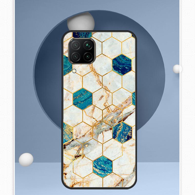 Marble Geometric For Huawei P30 P60 Pro P20 P40 Lite Nova 9 10 SE 12s 12i 11i 8i Y91 Y60 Y70 Y72 Y90 Y61 Case