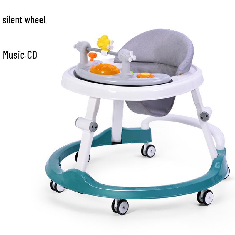 Multi-Function Baby Walker: Anti-Fall, Anti-Rollover, U-Shaped, Suitable for Boys & Girls.