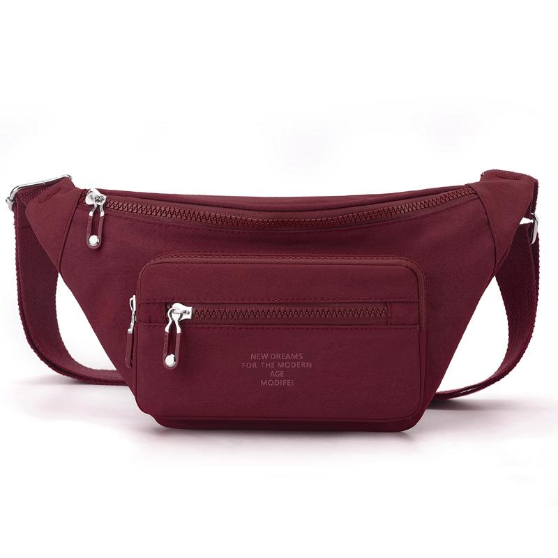 Geantă Multifuncțională de Talie pentru Exterior pentru Femei, Geantă de Piept de Mare Capacitate, Rezistentă la Uzură, Sport, Impermeabilă, de Umăr, Crossbody