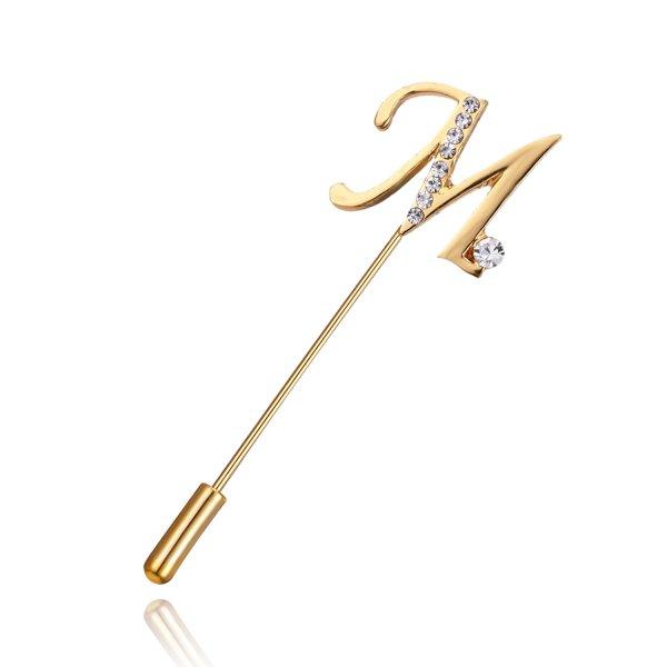 Rinhoo Vintage Pearl Crystal Lapel Pins Women Men Suit Pin Brooch Simple Rose Flower Ginkgo Leaves Brooches Pins Coat Scarf Pin