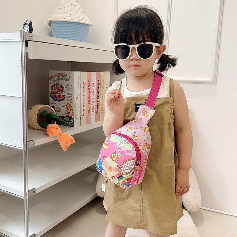 Cartoon Kids' Crossbody Bag - Cute, Convenient Travel Storage for Children