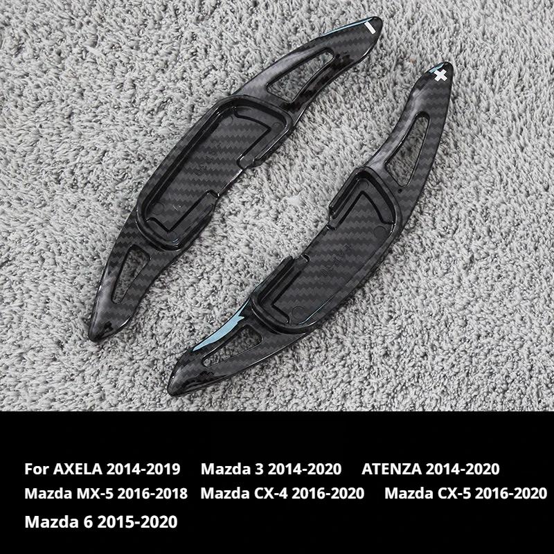 Atenza Shifter Paddle Extension Gearbox Accessories ABS Steering Wheel Paddle Shift For Mazda 6 Axela CX-4 CX-5 MX-5