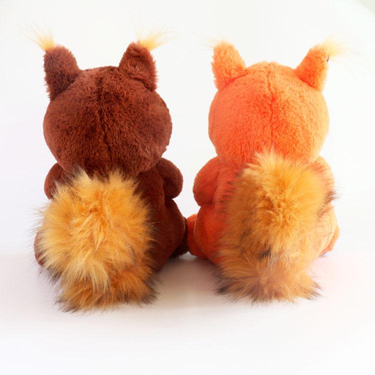 25 Cm Hot Sale Children’s Cute Squirrel Plush Toy Doll Comfort Doll Rag Doll Pillow Baby’s Favorite Birthday Christmas