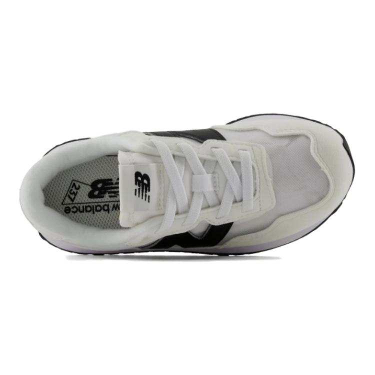 New Balance 237 Kids White Low Top Casual Shoes Comfortable Wear Resistant Breathable PH237DEP