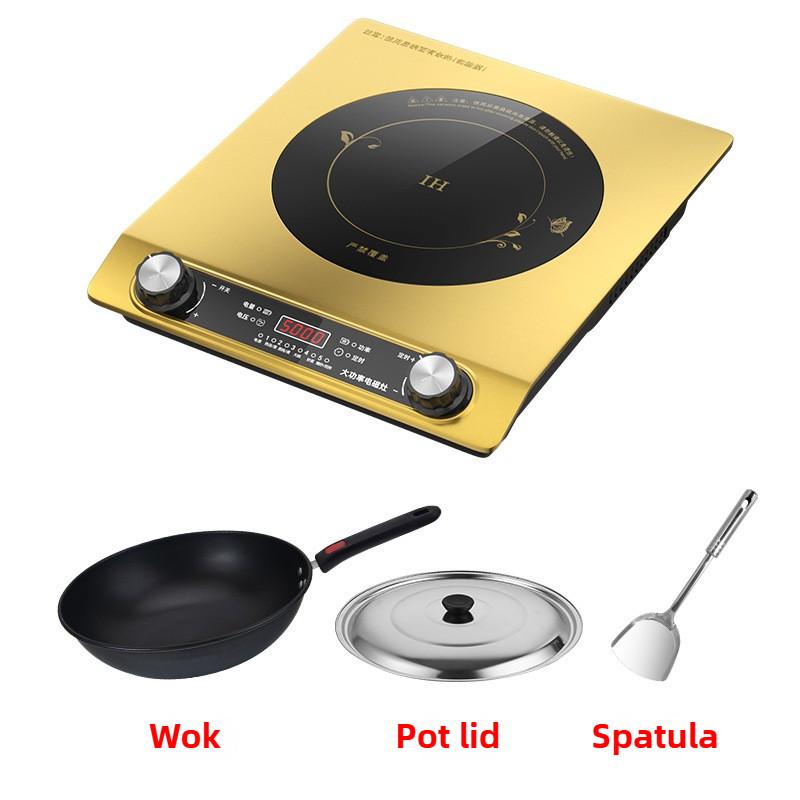 3500W/5000W Stir Fry Electric Stove Household Kitchen Cooking Appliances Commercial Hot Pot High Power Flat Induction Cooker