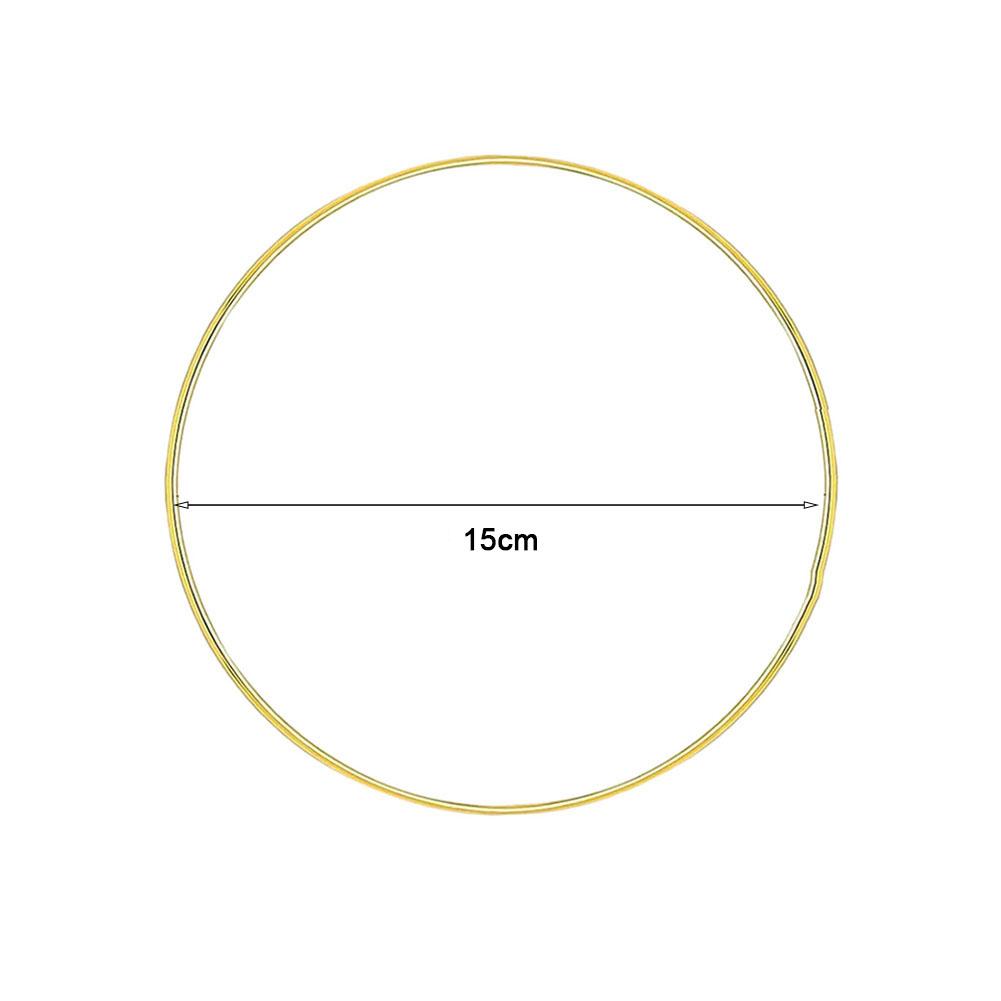 Garland Hoop Iron Ring Garland Decoration Garland Hoop Gold Metal Hoop Iron Ring Large Circle Garland Decorative Circle
