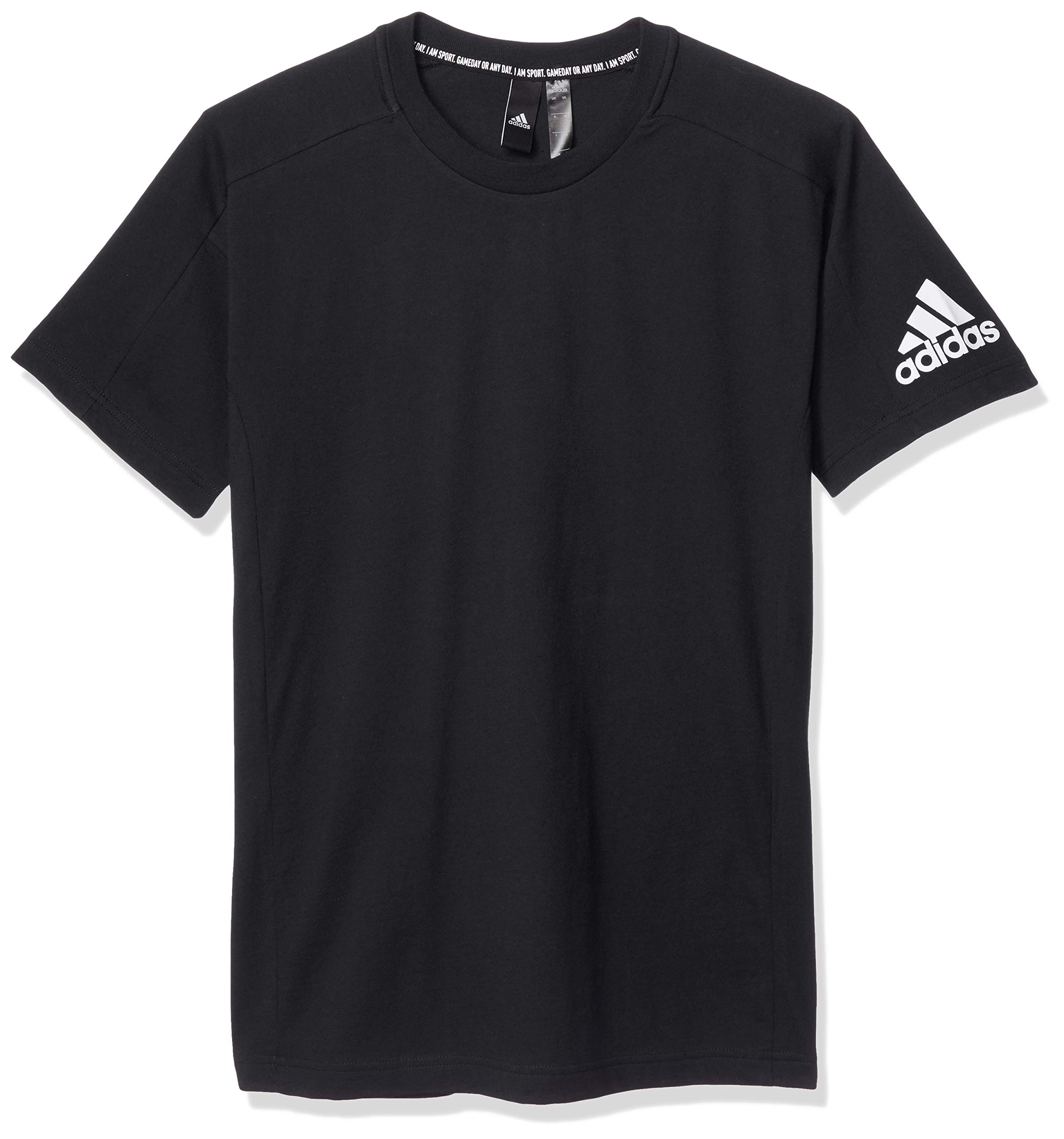 

Футболка с коротким рукавом, незаменимая, с коротким рукавом, японского размера [Adidas] Футболка Футболка (GLK46) Мужской черный/белый (FL3949) Ж/М (эквивалент М)