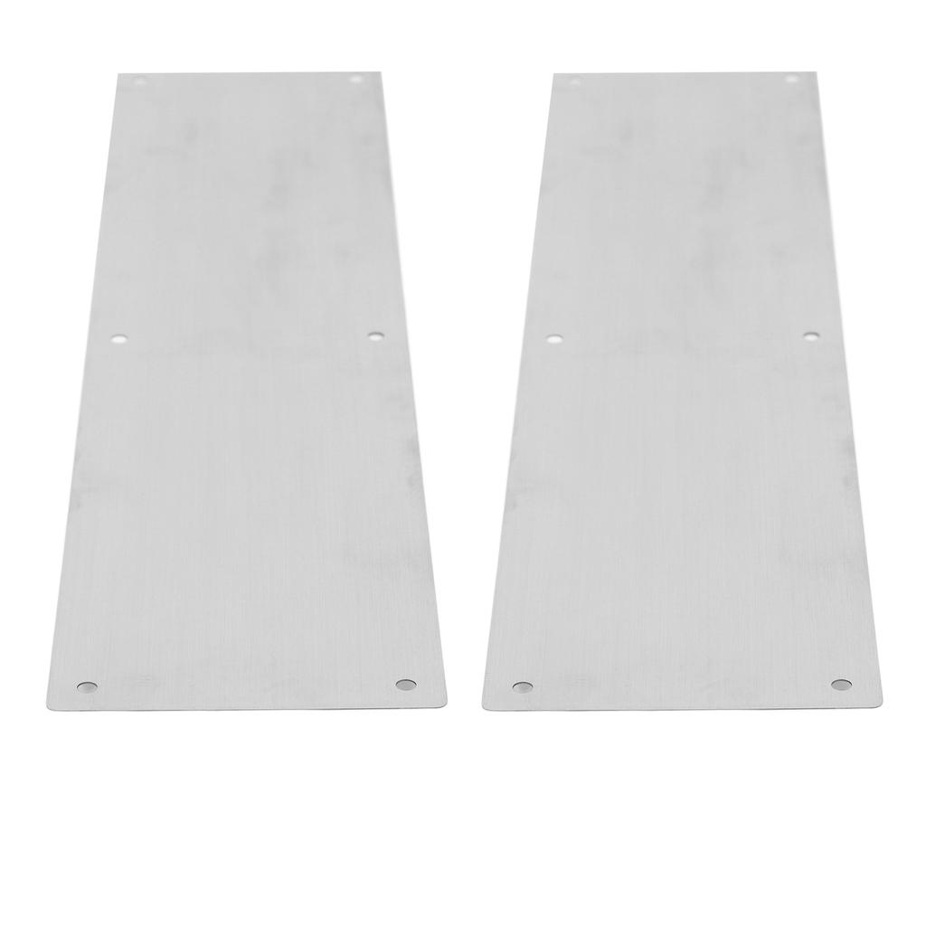 2 BUC Placă de protecție decorativă pentru ușă din oțel inoxidabil 304 pentru uși interioare și exterioare