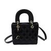 Street Style Mini Pu Crossbody Bag With Chain Strap For Daily Wear