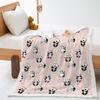 Blanket Thickened Winter Lamb Fleece Crystal Fleece National Treasure Panda Blanket Blanket Can Be Customized