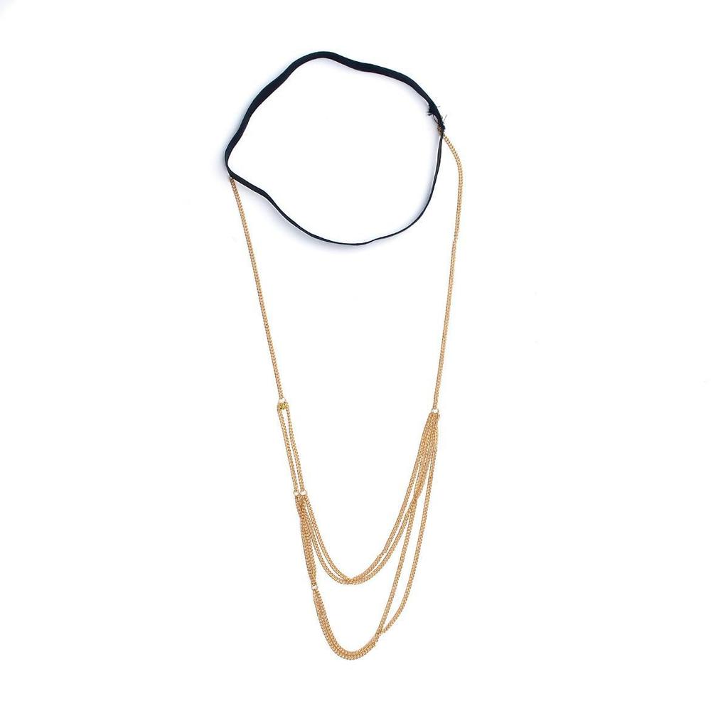 Sleek Nightclub Thigh & Ankle Body Chain - Beach & Vacation Jewelry