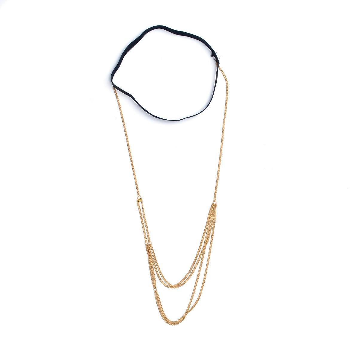 

Элегантная цепочка для тела на бедро и лодыжку для ночного клуба - Пляжные и отпускные украшения золотой