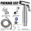Handheld Toilet Bidet Sprayer Set Kit Stainless Steel Hand Bidet faucet for Bathroom Hand Sprayer Shower Head