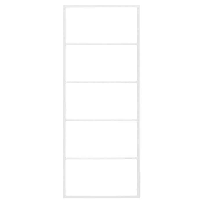 VidaXL Towel Rack White 45x10x115 Cm Steel