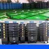 Jundingying 660L Heavy-Duty Waste Bin with Wheels and Lid