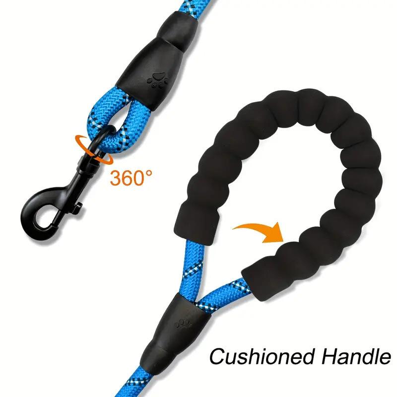 Pet Short Traction Rope Explosion proof Reflective Round Rope Guide Dog Special Nylon Dog Traction Rope Pet Outdoor Products