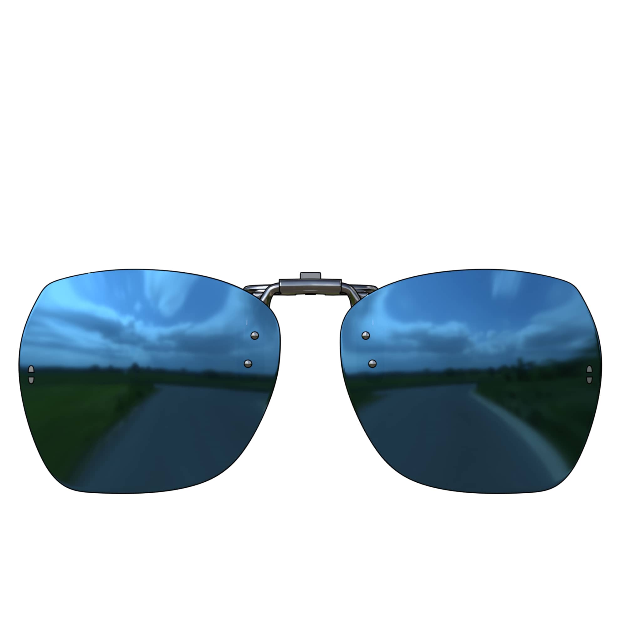 

Чоловічі Жіночі Накладки для Окулярів Кліп-Он Поляризовані чорний