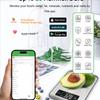 Ataller Smart Kitchen Food Scale Electronic Bluetooth APP Digital Weight Balance With Nutrition Analysis 5kg Stainless Steel