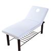 SPA Fitted Sheet Soft Massage Table Bed Fitted Sheet Solid Color Elastic Band Beauty Bed Cover For SPA Salon Therapy Universal