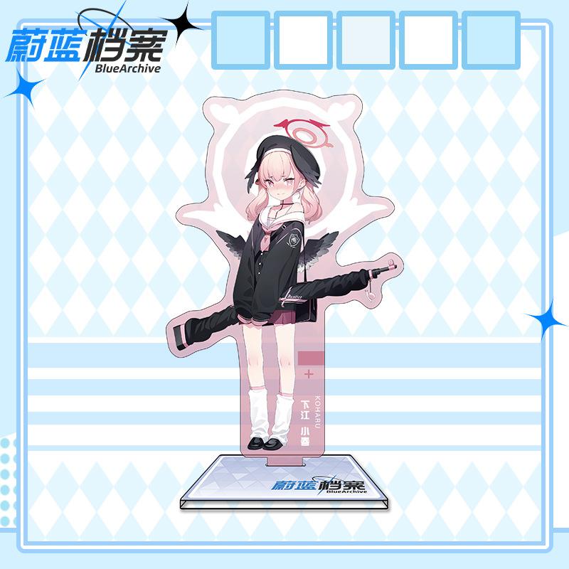 16cm Height Blue Archive Acrylic Stand Character Figurine