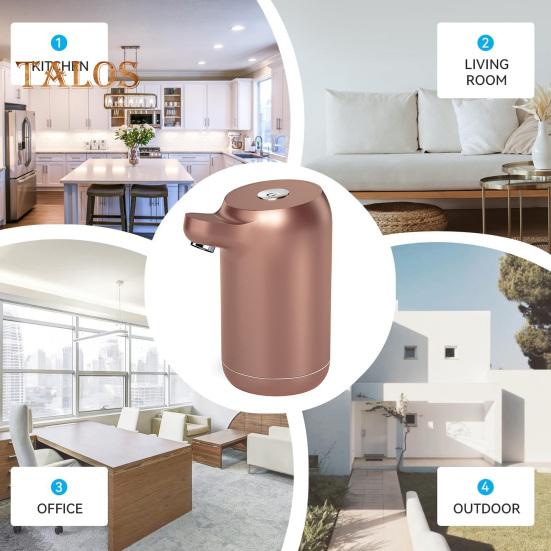 Electric Drinking Water Pump Food Grade Universal Rechargeable Wireless Water Pumping Device Automatic Water Pump