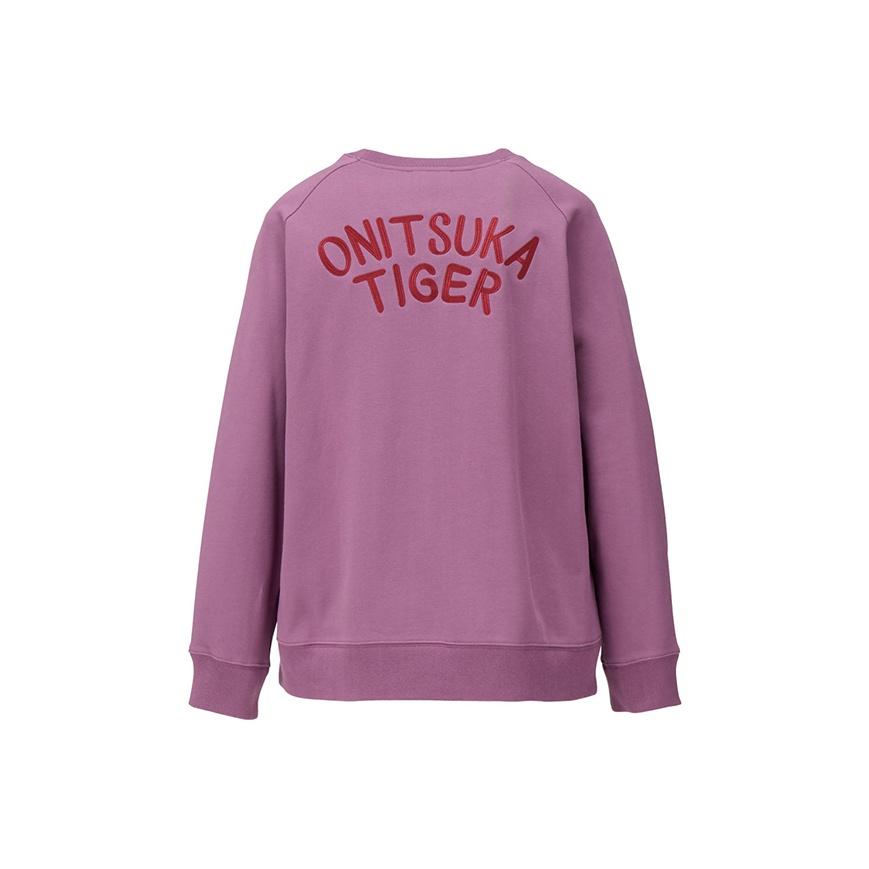 Onitsuka Tiger Sweat Top Fashion Casual Crew Neck Pullover Sweatshirt Unisex tops 2183B537-500