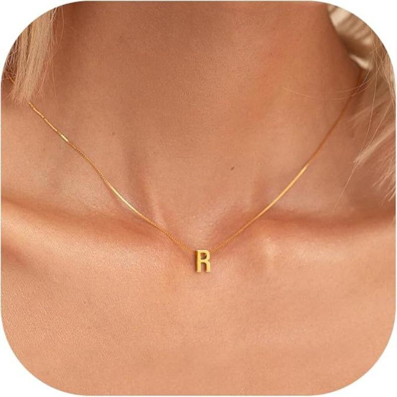 Exclusive Design Fashionable Letter-shaped Personalized Necklace for Women with Elegant Collar Chain Style