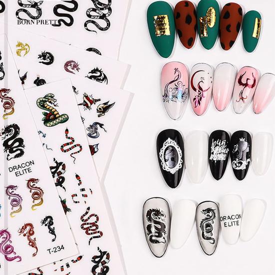 

Удобный Совет Ногти Ногти Украшения Наклейки Горячее Украшение ногтей Уникальный дизайн