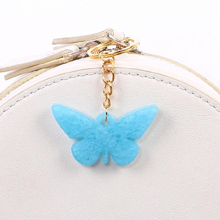 Butterfly Necklace Keychain Mold Silicone Pendant Mold Earrings Ornament Mold