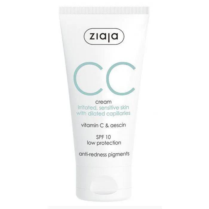 Ziaja CC Крем-корректор для раздраженной и чувствительной кожи 50 мл