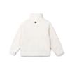 MLB Lamb Fleece Stand Collar Jacket Unisex Jacket Ivory 31JPF3061-50I