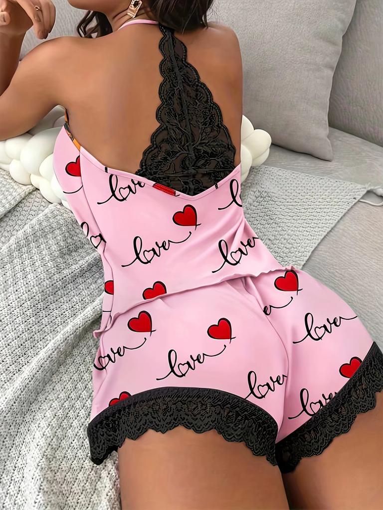Baumwoll-Pyjama polierte Milchseide sexy Pyjama Unterwäsche Shorts Loungewear Anzug Damen