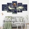 Art Modular Pictures 5 Pieces Japanese Anime Kurosaki Ichigo Bleach Canvas Painting Home Decor Wall Posters HD Prints Framework