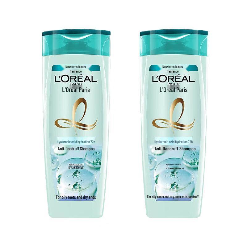 

L Oréal Hyaluronic Acid Hydrating Anti-Dandruff Shampoo (2x400ml)